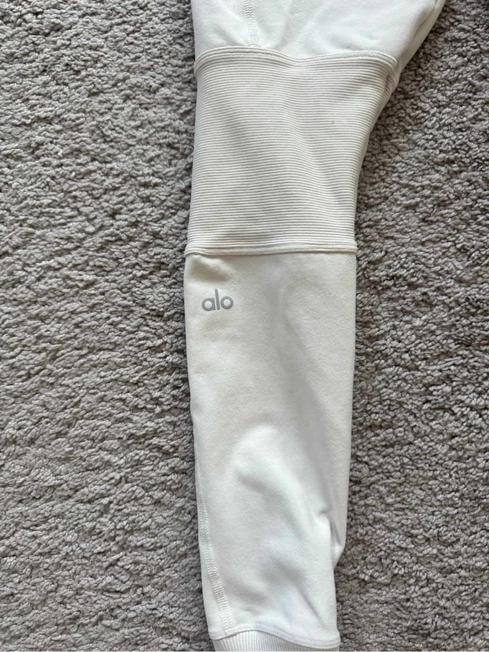 White Alo leggings